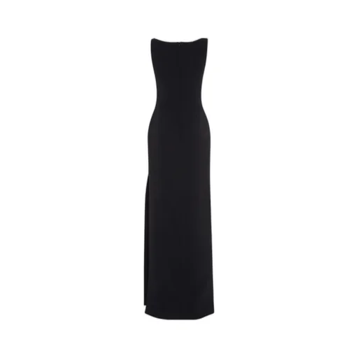 Embellished V-Neck Dress