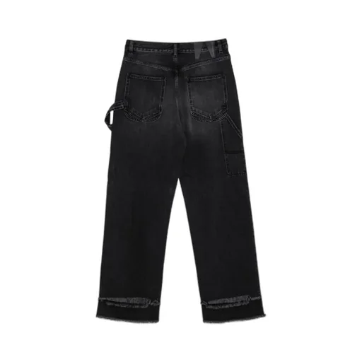 Belt Ring Washed Jeans