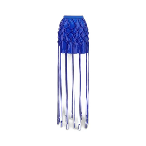 Fishnet Layered Skirt
