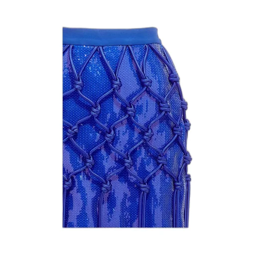 Fishnet Layered Skirt