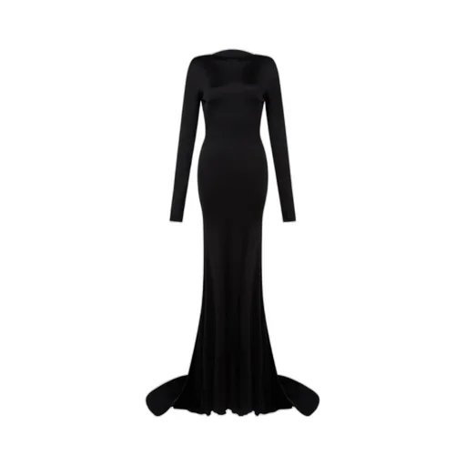 David Koma Open Back Gown