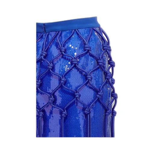 Fishnet Layered Skirt