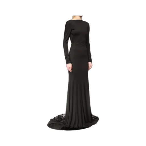 David Koma Open Back Gown