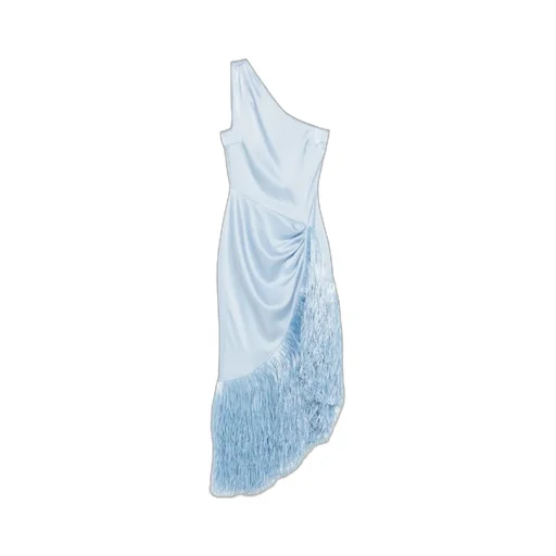Fringe-Detailed Midi Dress