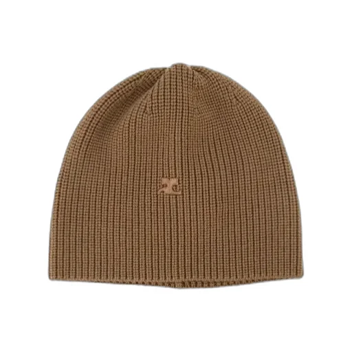 Ribbed-Knit Beanie