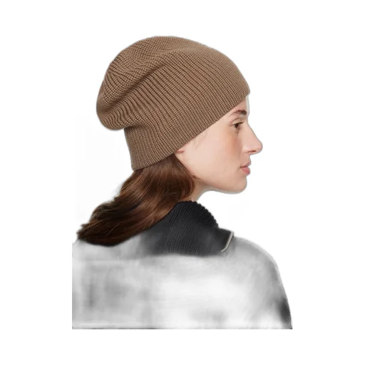 Ribbed-Knit Beanie