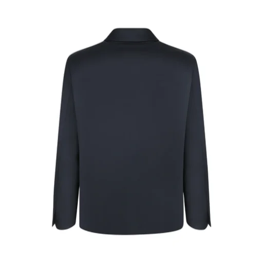 Button Closure Overshirt Jacket