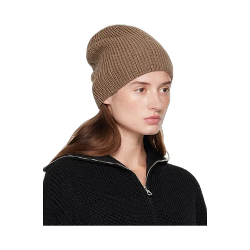 Ribbed-Knit Beanie