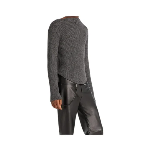 Ribbed-Knit Sweater