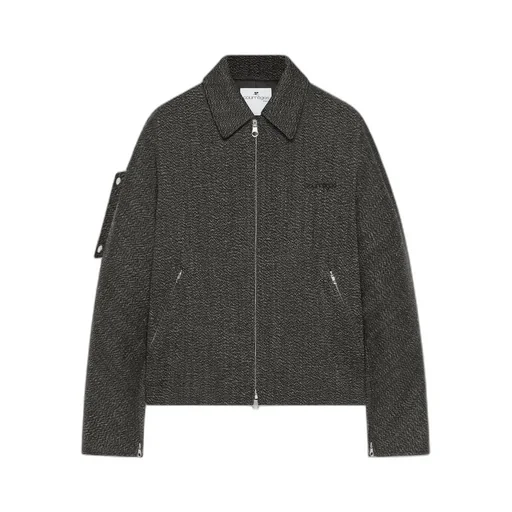 Textured Zip-Up Jacket
