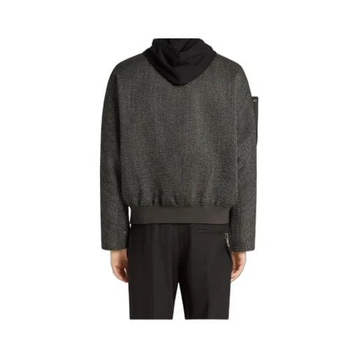 Textured Zip-Up Jacket