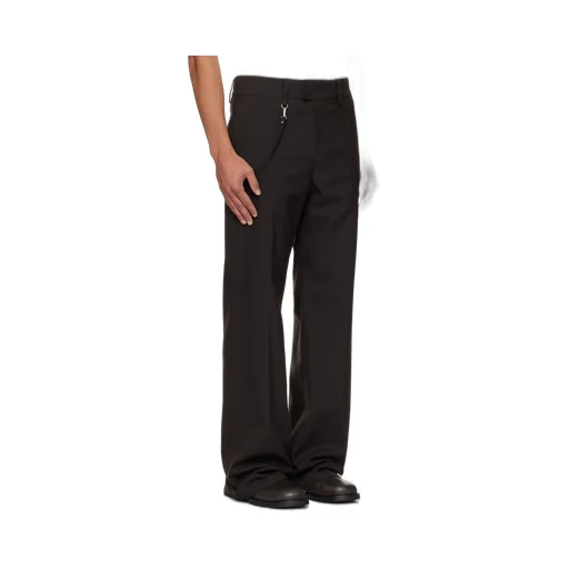 Twill Bootcut Trousers