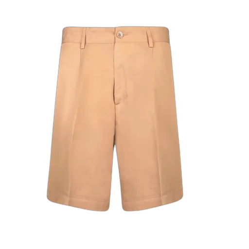 Pleat-Detail Shorts