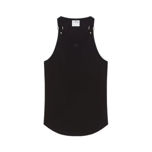 Scoop-Neck Sleeveless Tank