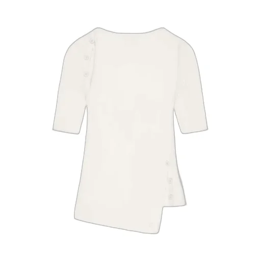 Cut-Out Ribbed-Knit Top