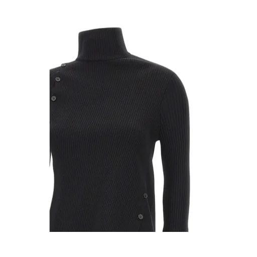 Oblique Butonned Jumper