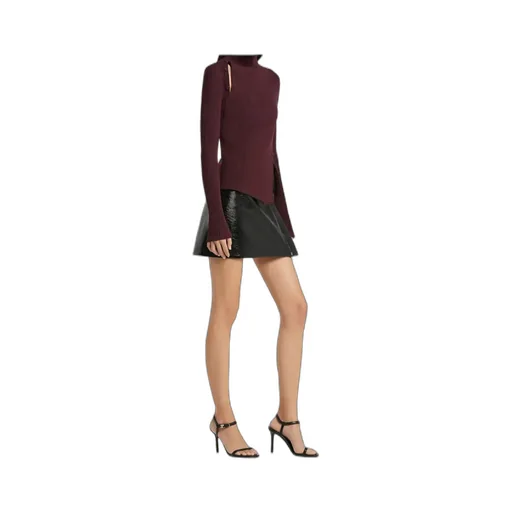 Oblique Butonned Jumper