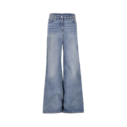 Belt Loop Denim Trousers