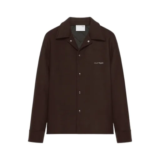 Snap-Button Shirt Jacket