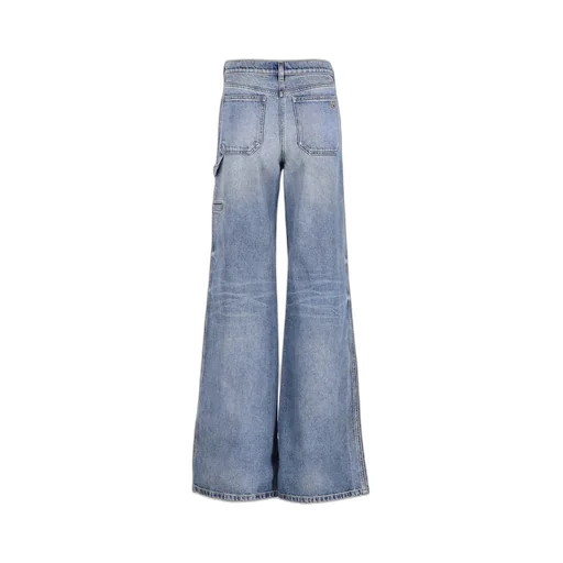Belt Loop Denim Trousers