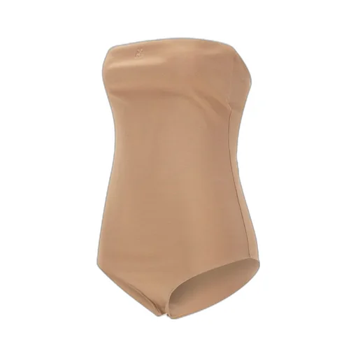 Logo-Embroidered Bodysuit