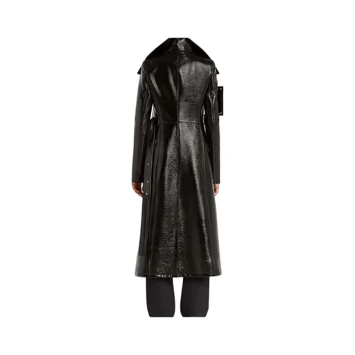 High-Shine Trench Coat