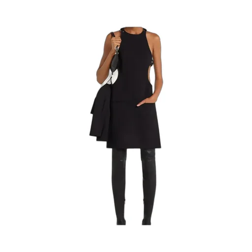 Cut-Out Sleeveless Dress