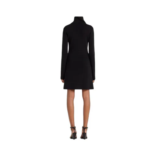 Zip-Closure Jersey Dress