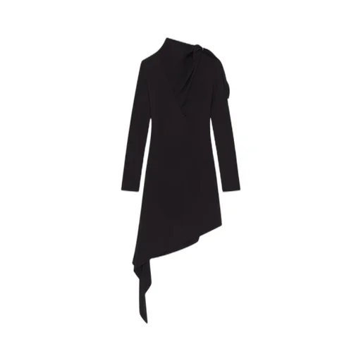 Asymmetrical Wrap Dress
