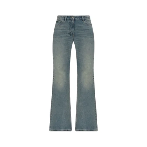 Belt Loop Denim Trousers