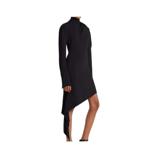 Asymmetrical Wrap Dress