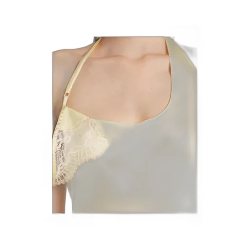 Asymmetric Satin Dress