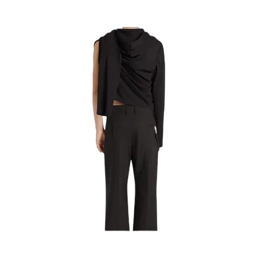 Asymmetrical Cropped Hoodie