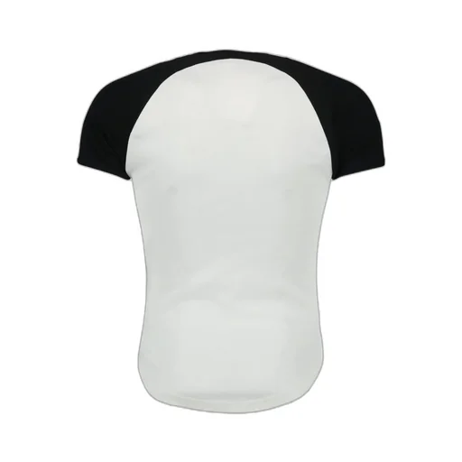 CourrÈGes Circle Contrast Raglan-Sleeve Crewneck T-Shirt