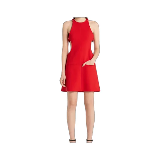 Cut-Out Detail Sleeveless Dress