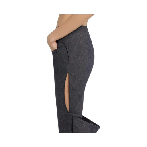 Cut-Out Detailing Trousers