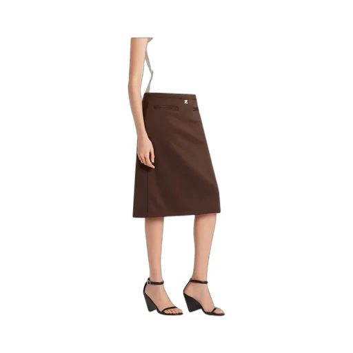 Pocketed Pencil Skirt