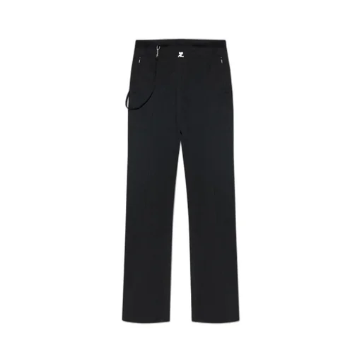 Straight-Leg Casual Pants
