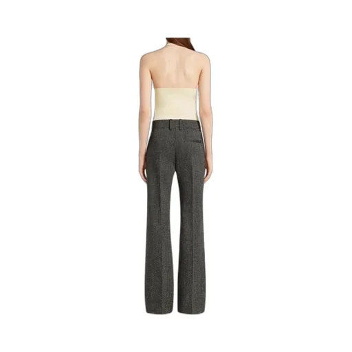 Asymmetric Lace-Embellished Top