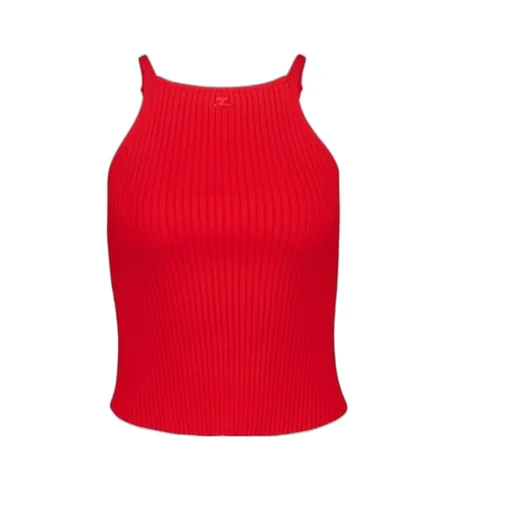 Ribbed Halter Top