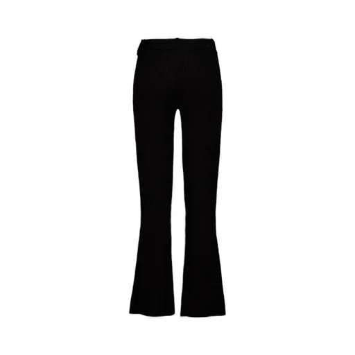 Ribbed Flared Trousers