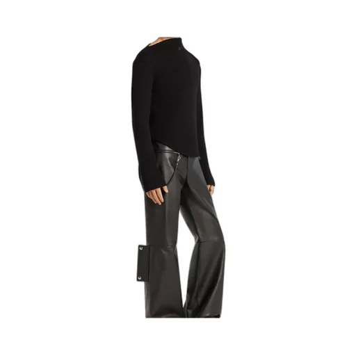 Ribbed-Knit Boatneck Jumper