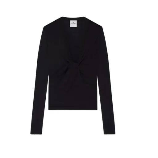 Twist-Detailing Shirt