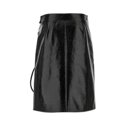 Zipped Midi Skirt