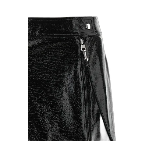 Zipped Midi Skirt