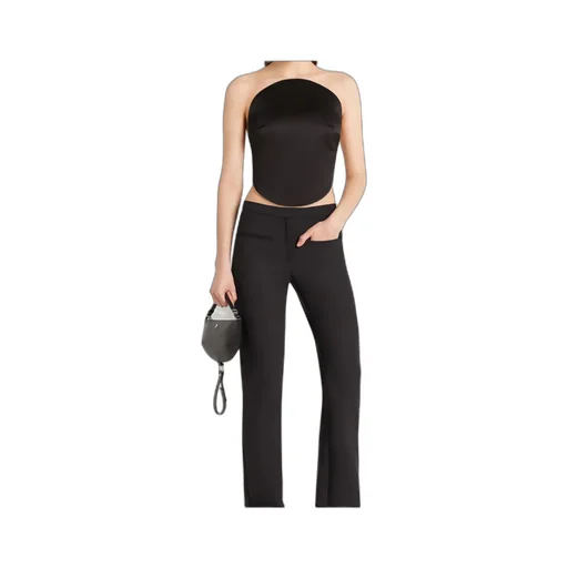 Illusion Circle Sleeveless Bodysuit