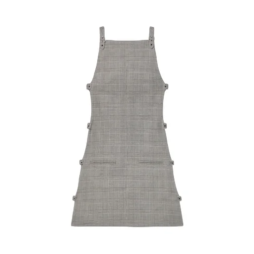 Checked Wool Dress