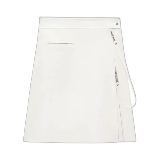 Zipped Midi Skirt