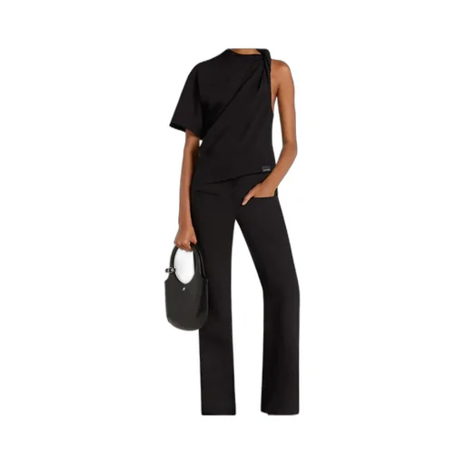 Twisted Asymmetric T-Shirt