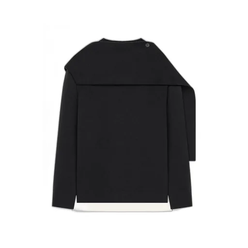 Draped Wool Sweater